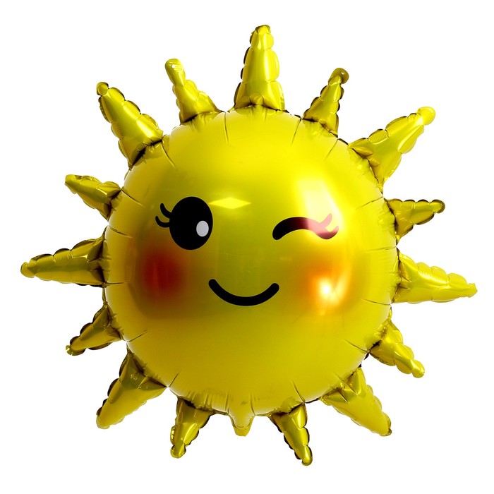 Шар фольгированный 25 Милое солнце шар фольгированный 18 солнце