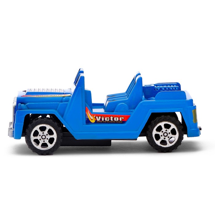 Машина инерционная "Джип", цвета МИКС