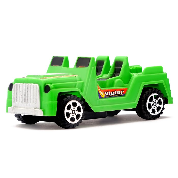 Машина инерционная "Джип", цвета МИКС