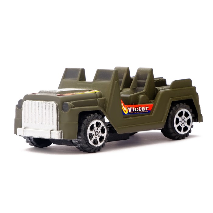 Машина инерционная "Джип", цвета МИКС