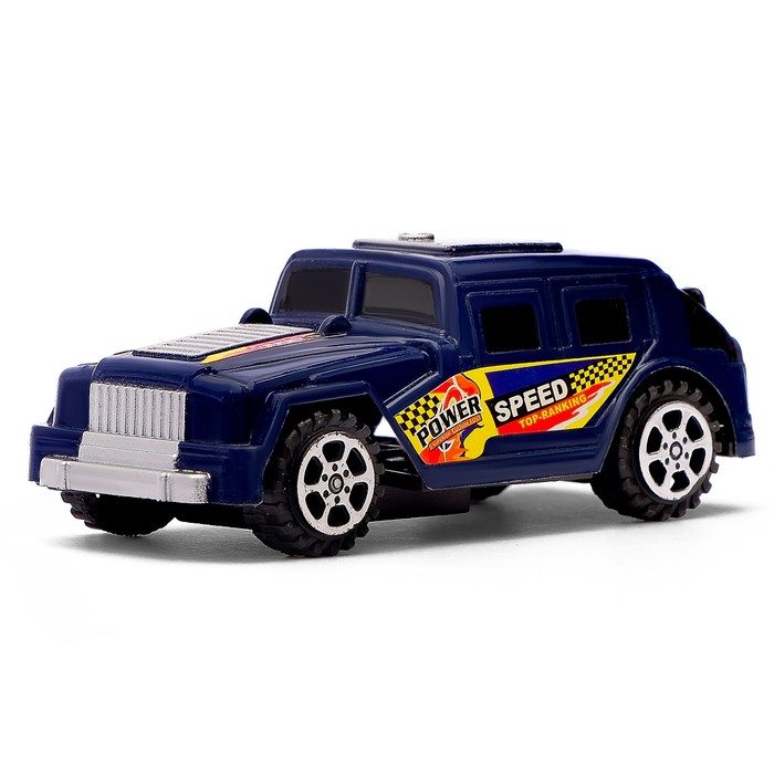 Машина инерционная "Джип", цвета МИКС