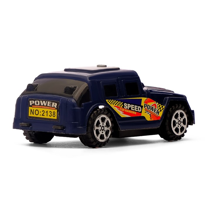 Машина инерционная "Джип", цвета МИКС