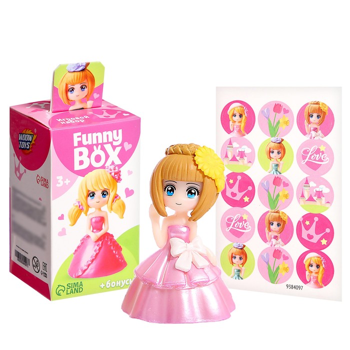 фото Игровой набор funny box, принцессы, микс woow toys