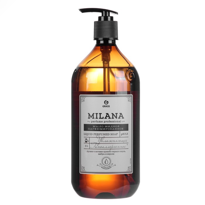 Жидкое парфюмированное мыло Milana Perfume Professional, 1 л