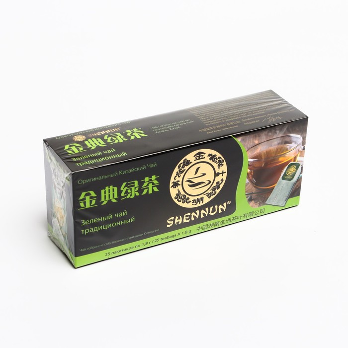 

Чай зелёный SHENNUN 25п*1,8г/Традиционный