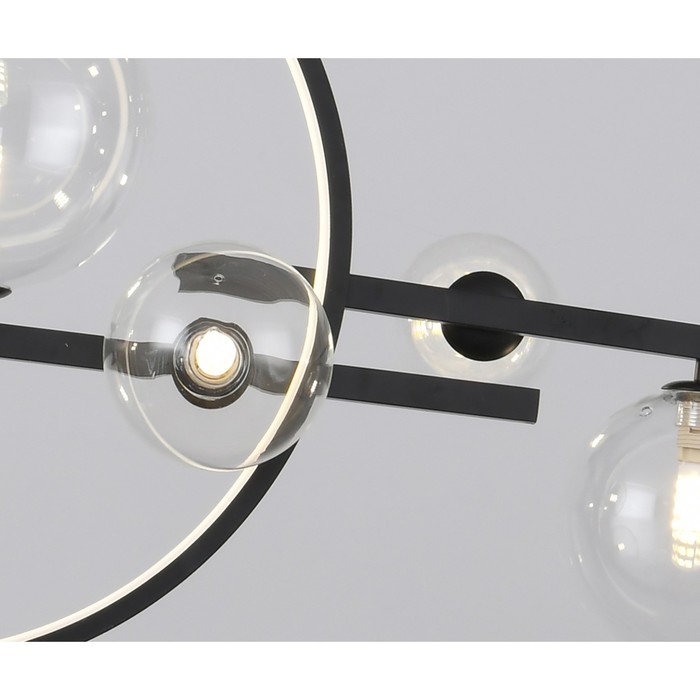

Люстра «Иона», размер 120x25x95 см, 50Вт,+LED 17Вт, G9, 4000К