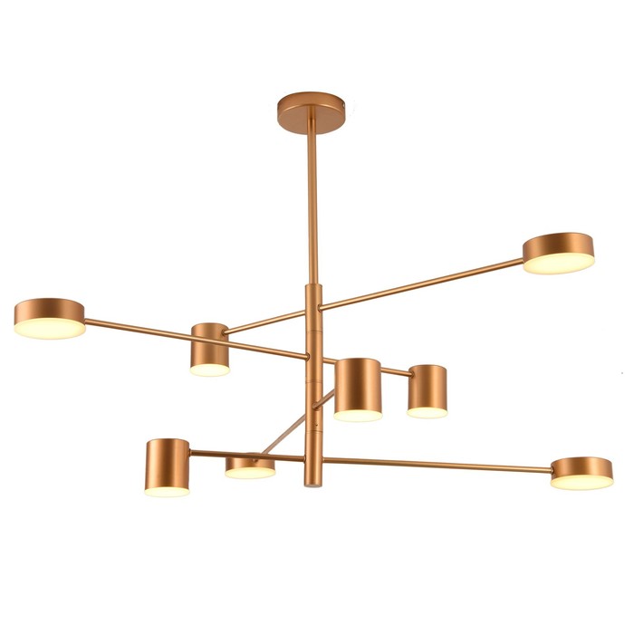 

Люстра «Мекли», размер 100x90 см, LED 4x6Вт,+4x8Вт, 3000K