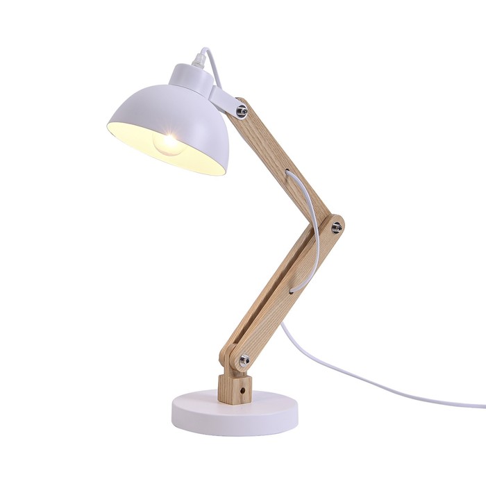 Настольная лампа «Дэлия», размер 65x30x15 см, 1x40Вт, Е27