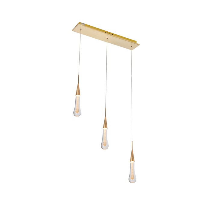 

Подвес «Гутта», размер 50x7x200 см, 9Вт, LED, 3000K