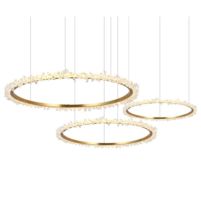 

Подвес «Лаура Люкс», размер 80+60+40x150 см, 109Вт, LED, 3000K