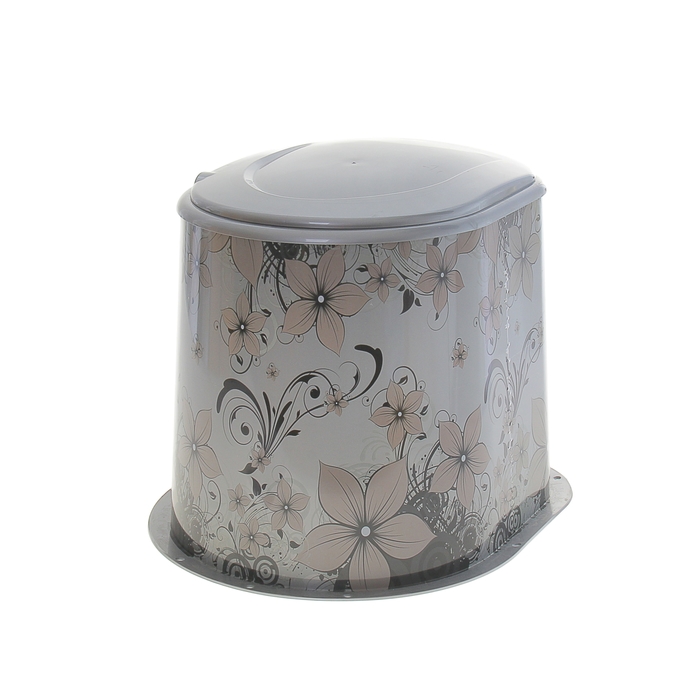 Туалет дачный, h=39 см, без дна, с креплением к полу, «Парма»