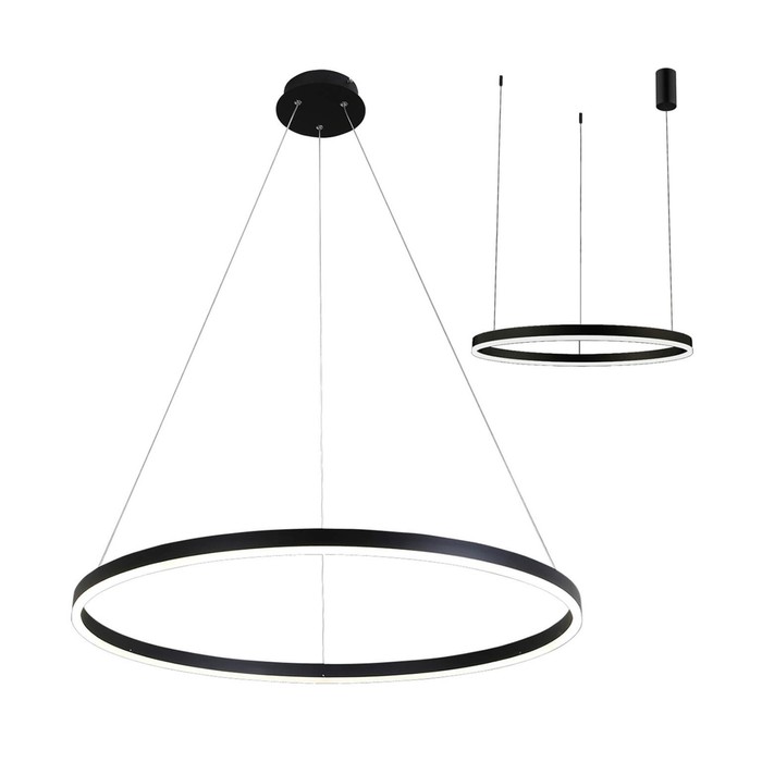 

Подвес «Тор», размер 100x100x150 см 56Вт, LED, 4000K, диммируемый, с ПДУ