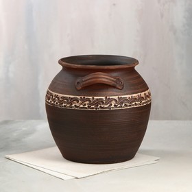 

Супник "Гончарный", 4.5 л, красная глина, без крышки