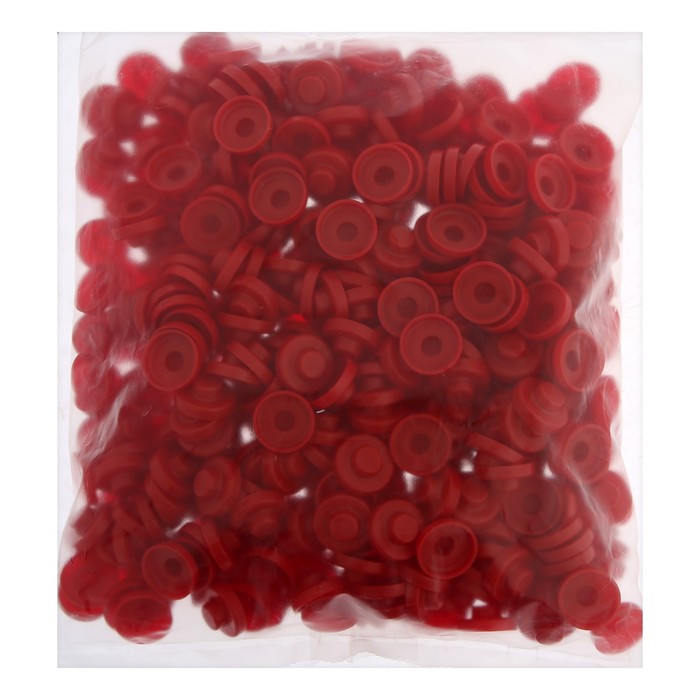 Колпачок для кровельного самореза, красный, 500 шт