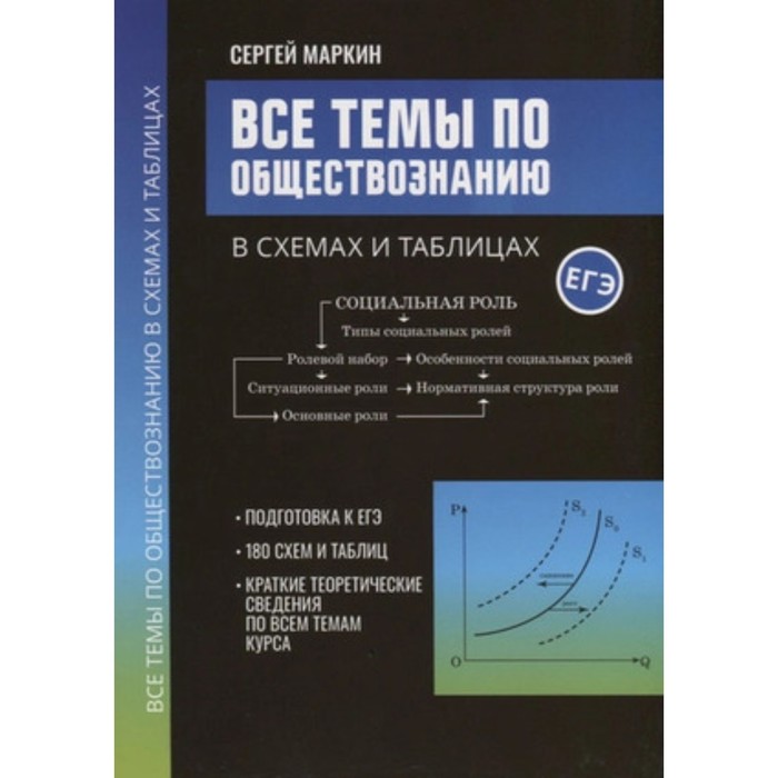 

Все темы по обществознанию в схемах и таблицах. Маркин С.А.