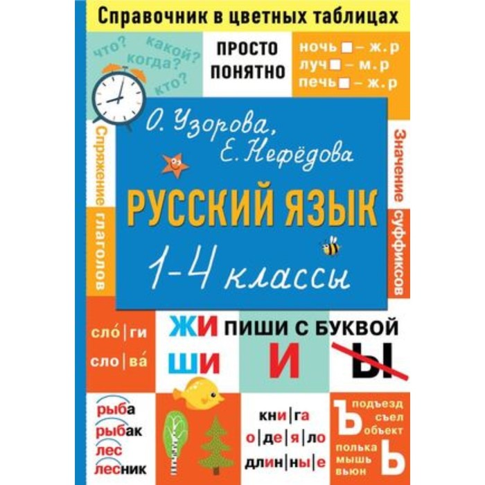 

Русский язык. 1-4 класс. Просто и понятно. Узорова О.В., Нефёдова Е.А.