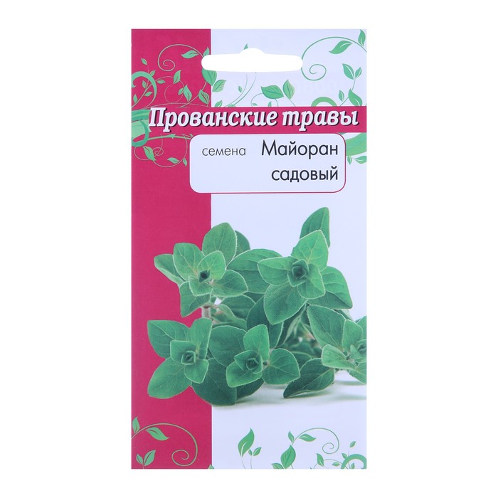 

Семена Майоран садовый Тушинский "Прованские травы" 0,1 г