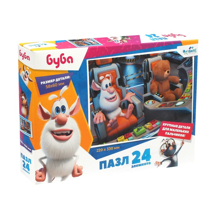 

Пазл «Буба. Космический корабль», 24 элемента