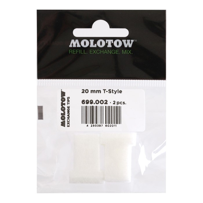 Molotow Перо для маркера 620/627/640/411/611 T-Style 20 мм 699002 1 шт