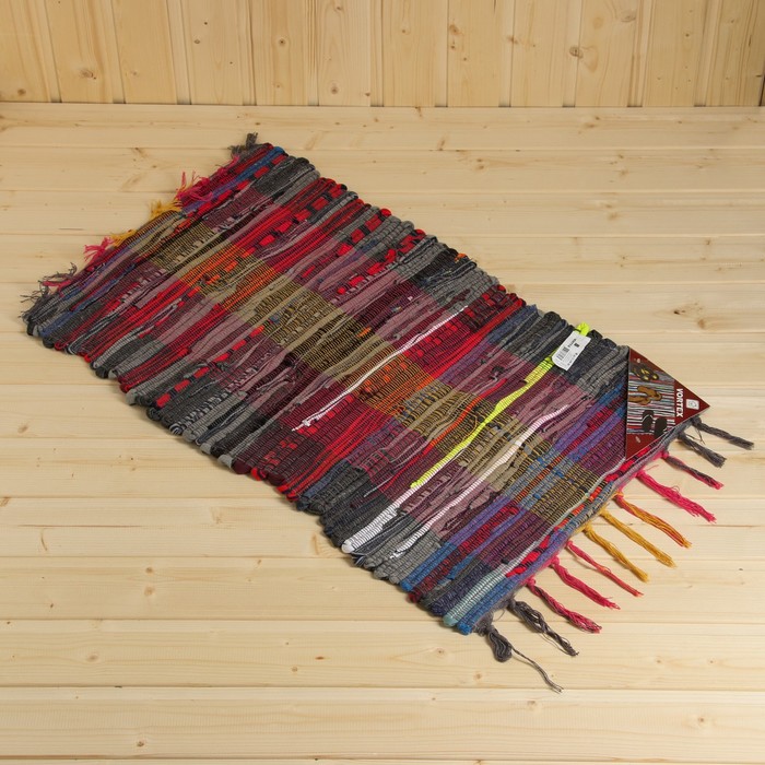 Коврик Вологодский домотканый половик, 45х80 см коврик хлопковый vortex вологодский 55х110 см