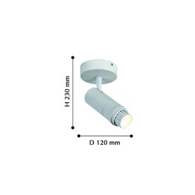 

Настенный светильник Optica 120 мм, LED 12Вт