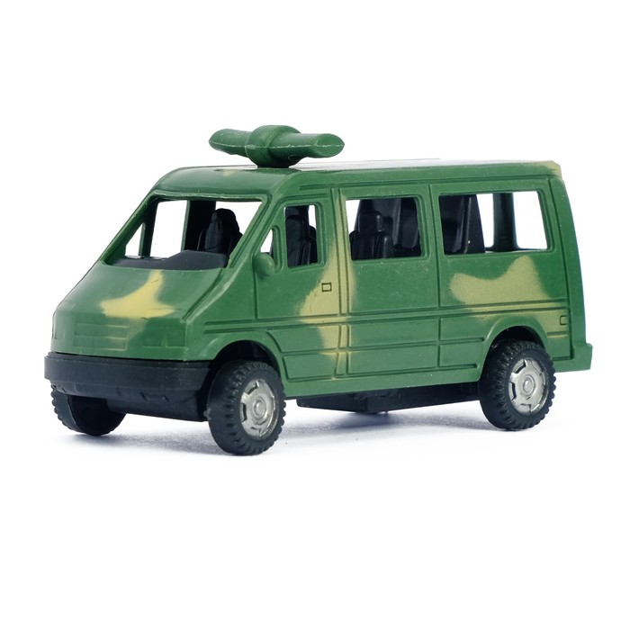 Машина инерционная "Военный фургон", цвета МИКС