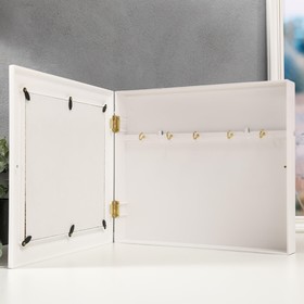 

УЦЕНКА Ключница "Нежные тюльпаны" Белый 26,5х31,5х4,5 см