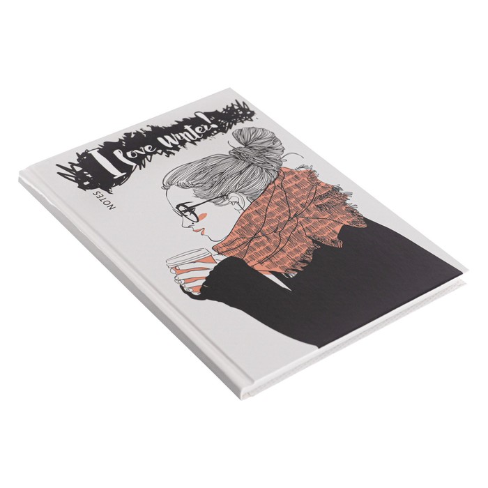 

Записная книга А5, Winter mood, 80 листов, в клетку, твердая обложка, глянцевая ламинация