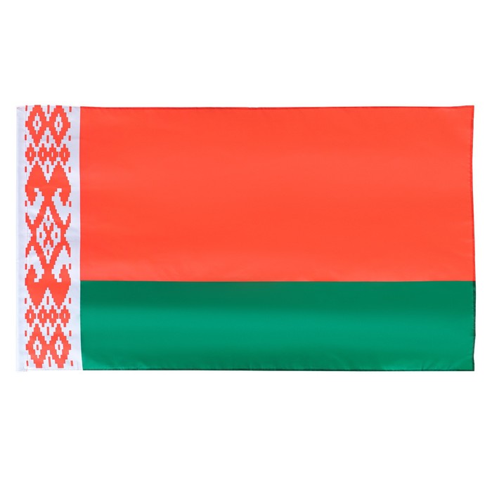 Флаг Беларусь, 90 х 150 см, полиэстер