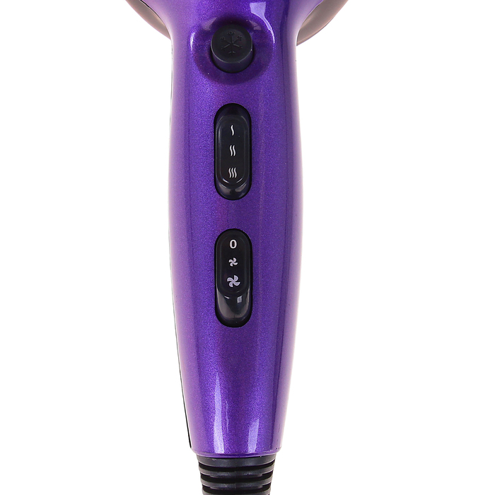 Фен Polaris PHD 2077i, фиолетово-черный 2000Вт.