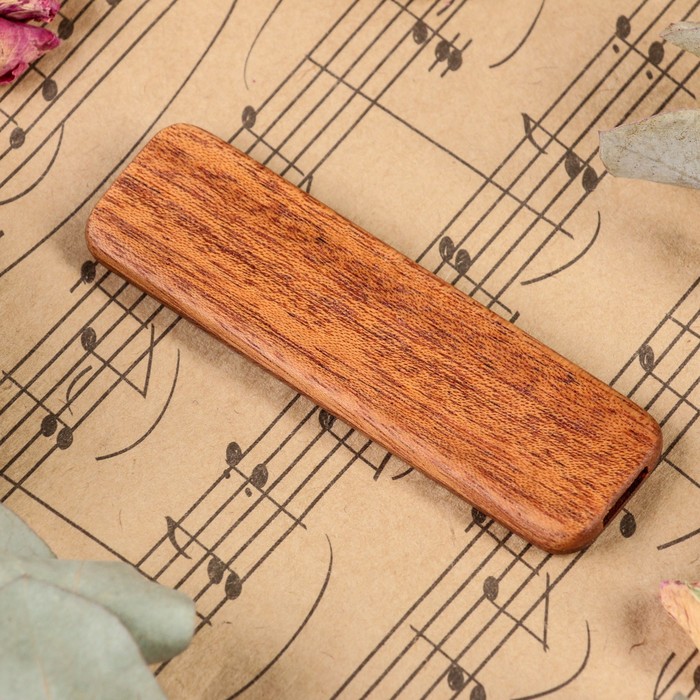 Казу Music Life, деревянный, 9,5 х 2,8 см