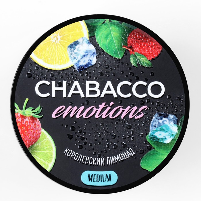 

Бестабачная смесь Chabacco "Королевский лимонад", 50 г, medium