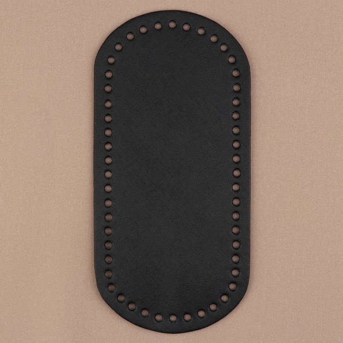 Донце для сумки, 25 × 12 × 0,3 см, цвет чёрный