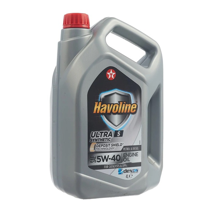 фото Масло моторное, havoline ultra s 5w40, 4 л texaco