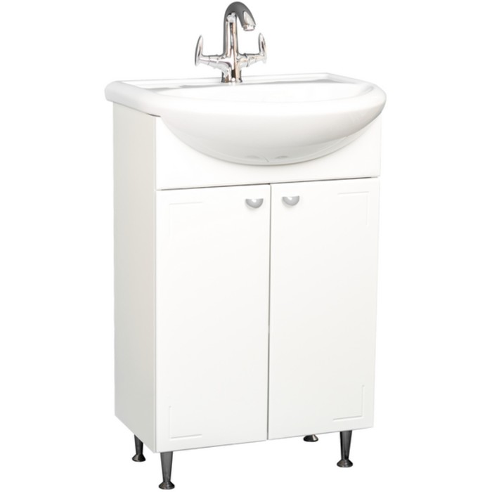 Тумба с раковиной АЙСБЕРГ Уют 50 классик