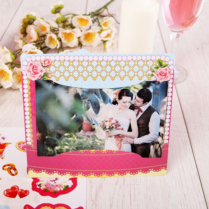 Набор с открыткой поздравительный "В День Свадьбы"