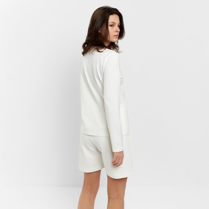 

Лонгслив женский MINAKU цвет экрю, размер 48