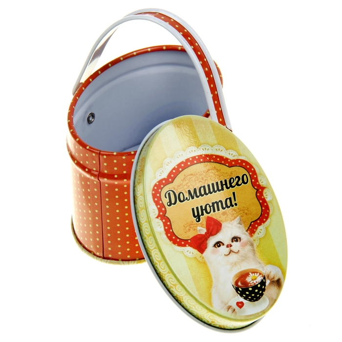 Шкатулка корзинка малая "Домашнего уюта"