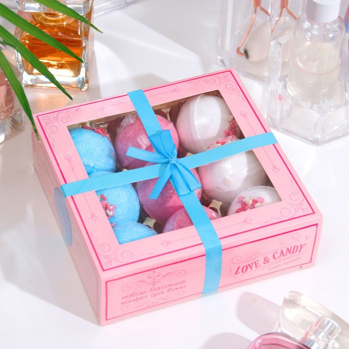 

Набор бомбочек для ванн Love&Candy, 9 шт, 360 г