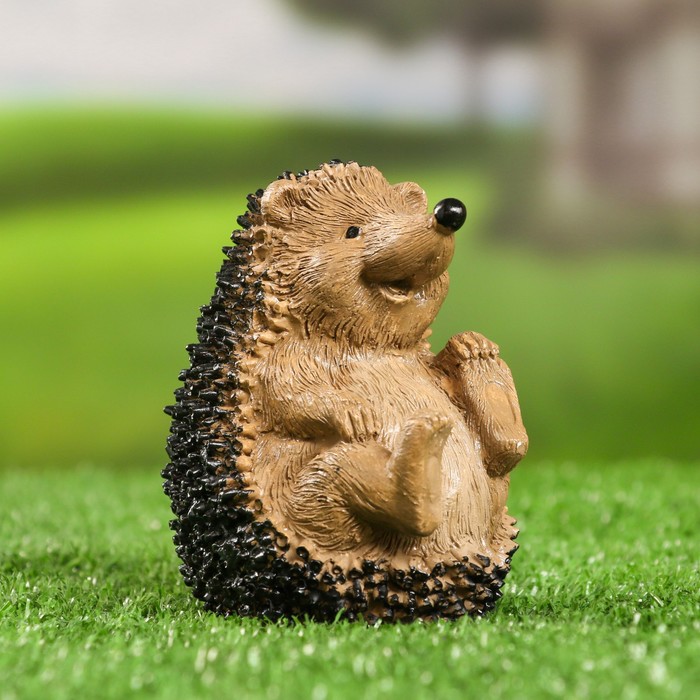 

Садовая фигура "Ежик" коричневая, 10х6,5х10см