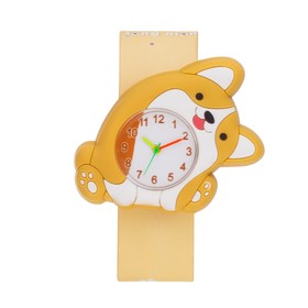 Часы наручные детские "Собачка", ремешок l-21.5 см