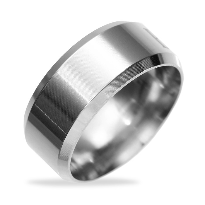 Кольцо с гравировкой «Не беси», металл, d = 1,7 см