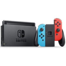 

Игровая приставка Nintendo Switch, 32 Гб, 2 контроллера Joy-Con, красно-синяя