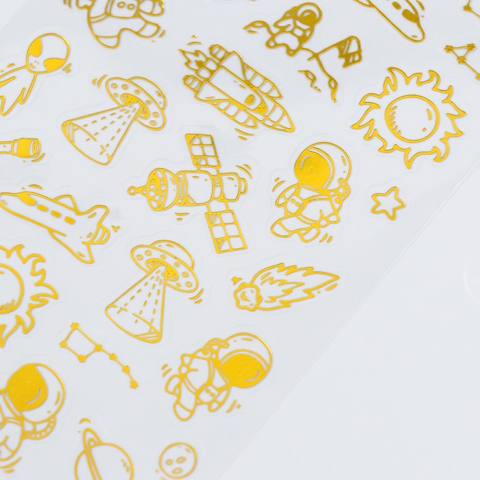 Наклейки "Открытый космос" 10х23 см 9294221