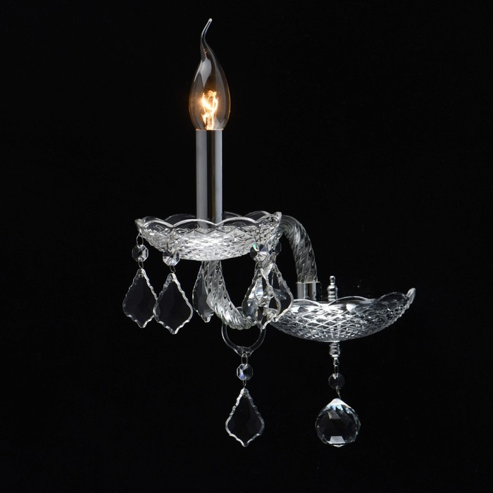 

Бра «Селена», размер 15x30x30 см, 60Вт 1xE14 IP 20