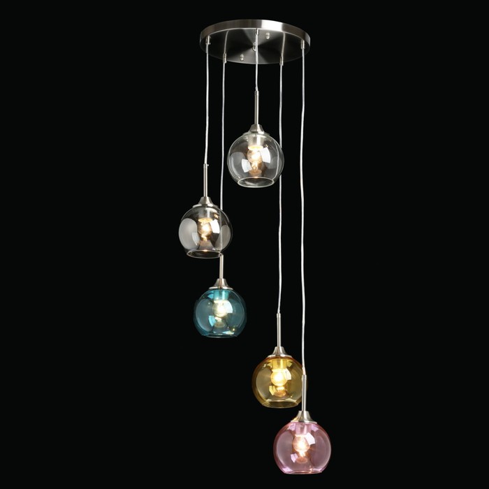 

Люстра «Крайс», размер 43x117x43 см, 300Вт 5xE27