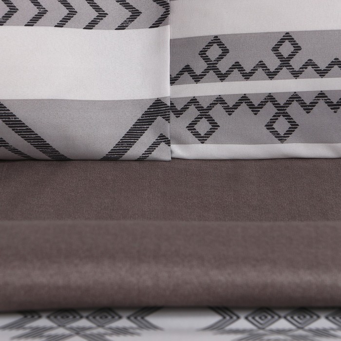 фото Постельное бельё этель евро "сканди" 200х215 см,225х240 см,50х70± 3 см - 2 шт, новосатин