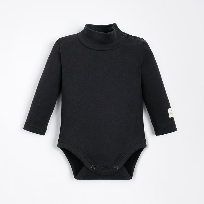 

Боди (водолазка) Крошка, Я BASIC LINE, рост 68-74 см, черный
