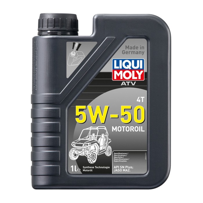 фото Масло моторное liquimoly atv 4t motoroil 5w-50, нс-синтетическое, 1 л