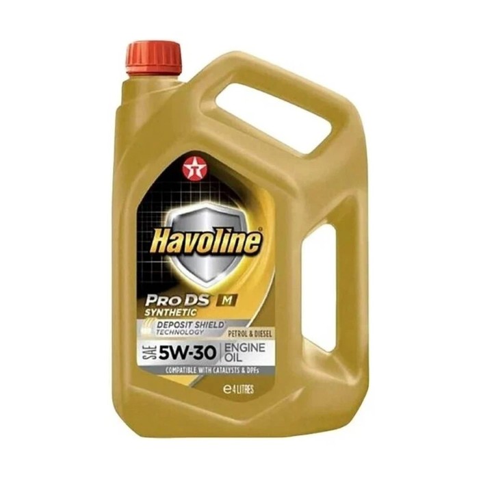 фото Масло моторное texaco havoline prods m 5w30, синтетическое, 4 л